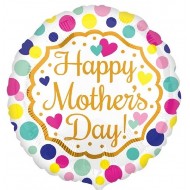 Happy Mother's Day Touch of Gold Balloon
